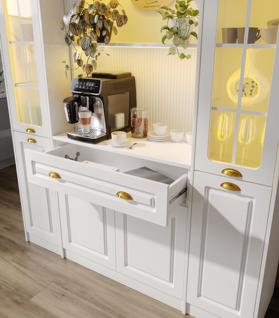 Amanos coffee station cabinet, image 3