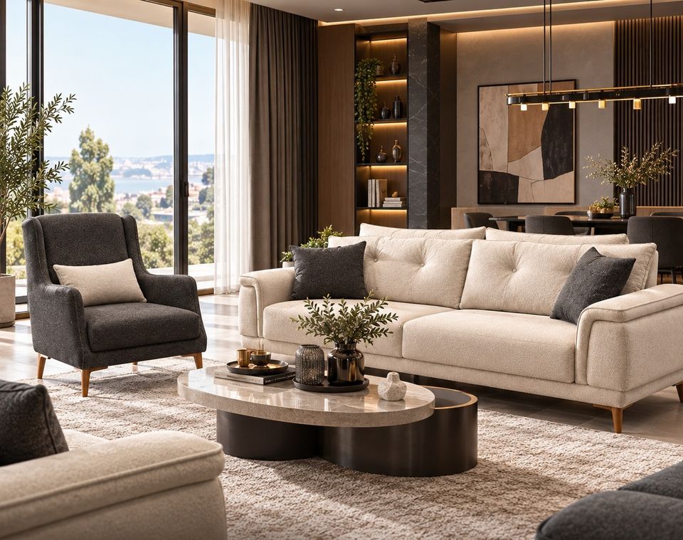 Arkonesos sofa set, image 2
