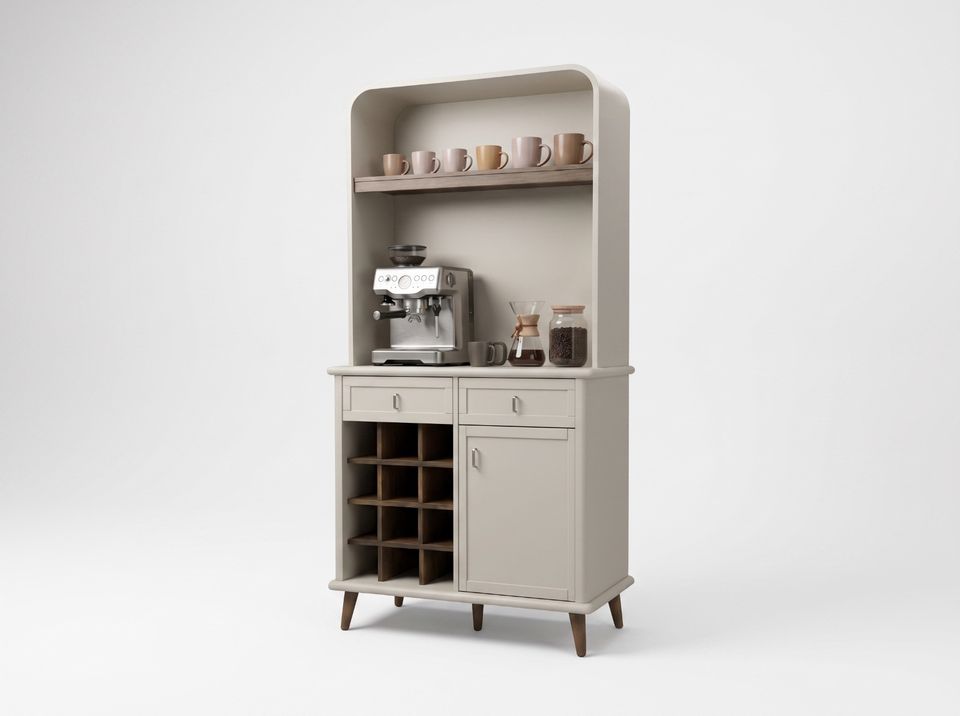Koressos coffee station cabinet, image 2