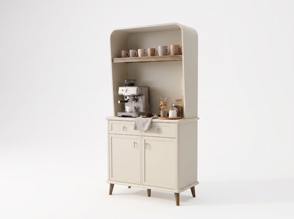 Koressos coffee station cabinet, image 2