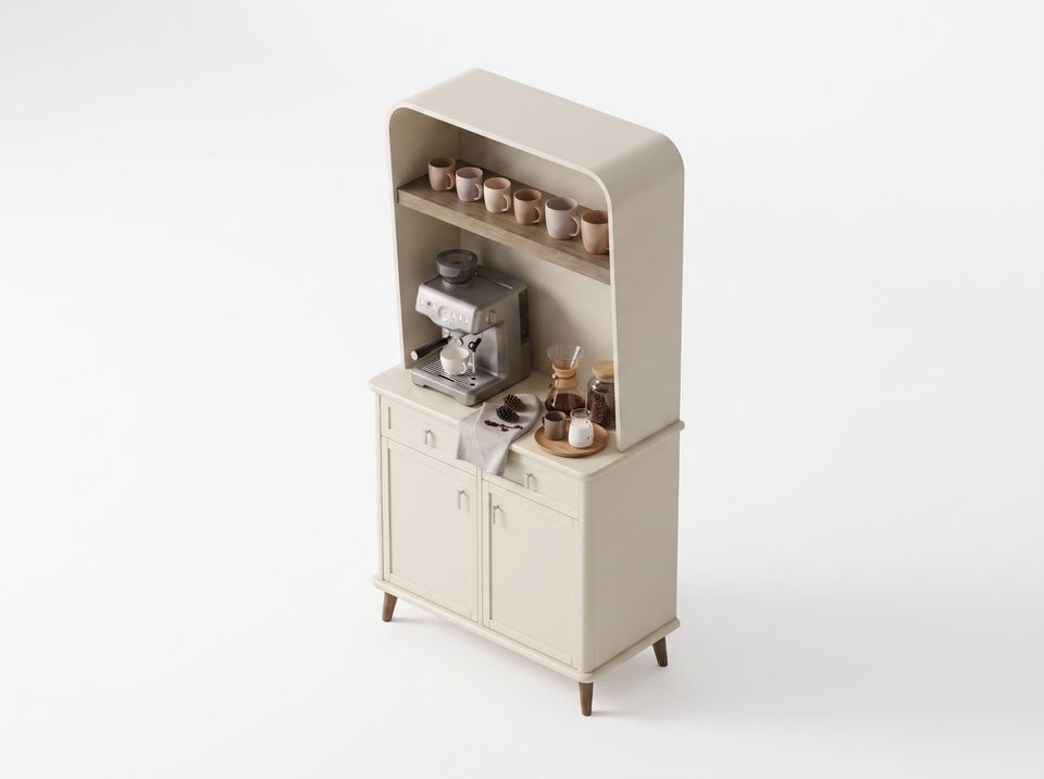 Koressos coffee station cabinet, image 3