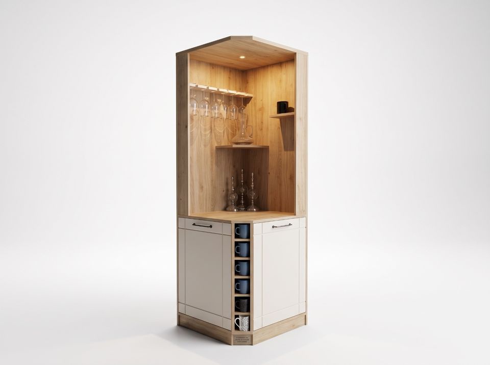 Kragos coffee station cabinet, image 2